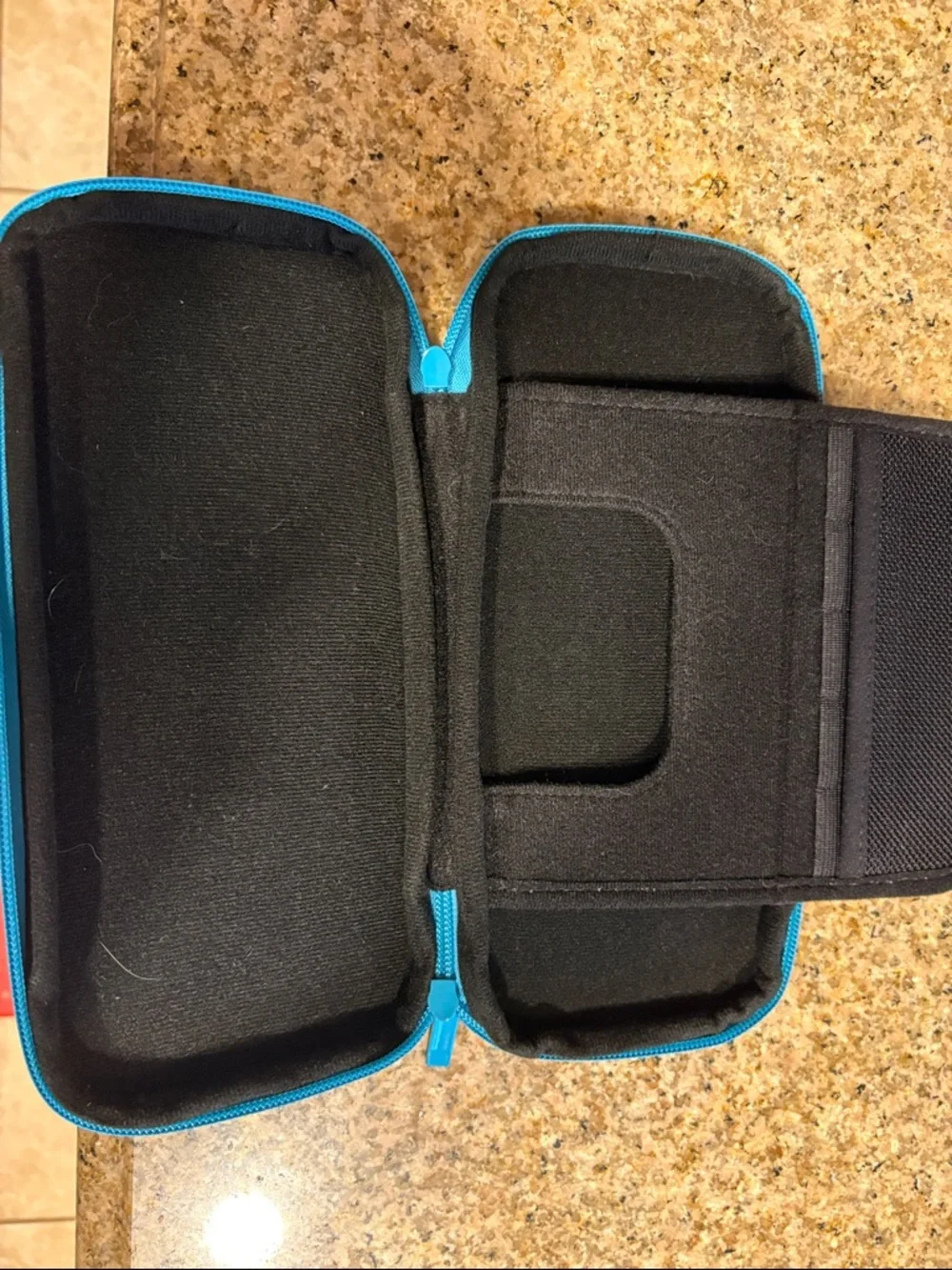 Nintendo Switch Black Carry Case with Blue Trim